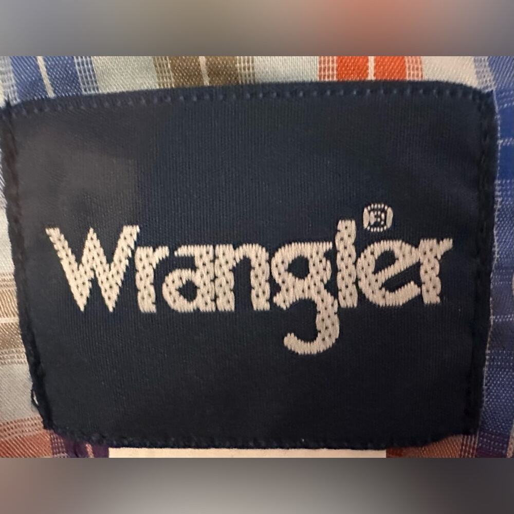 Men’s Wrangler Performance Snap Long Sleeve Plaid Shirt. Size 2XL - Picture 2 of 8